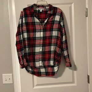Plaid button up